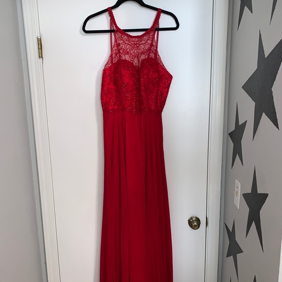 Red Prom Dress - Picture 5 of 11